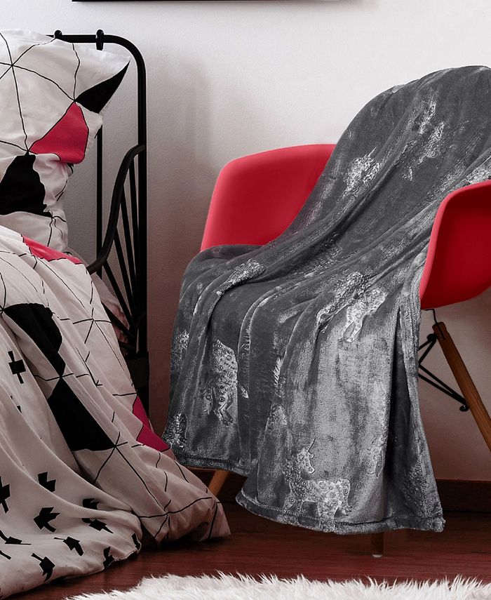 Home MHF Home Kids Unicorn Dreams Velvet Plush Twin Blanket & Reviews Blankets & Throws