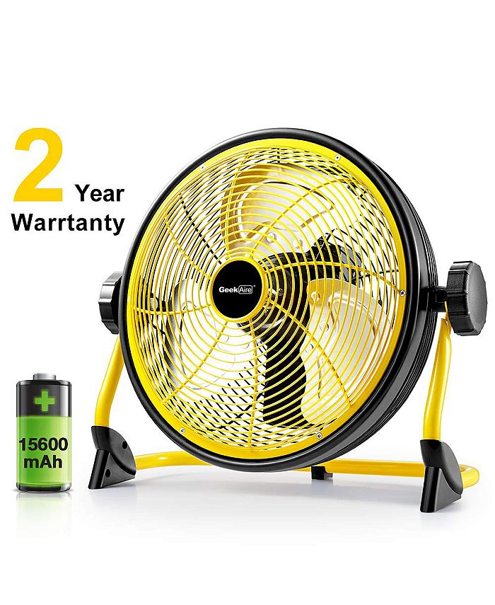 Geek Aire CF1 12In. Rechargeable Outdoor High Velocity Fan Macy's