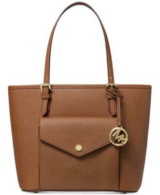 michael kors saffiano leather tote review