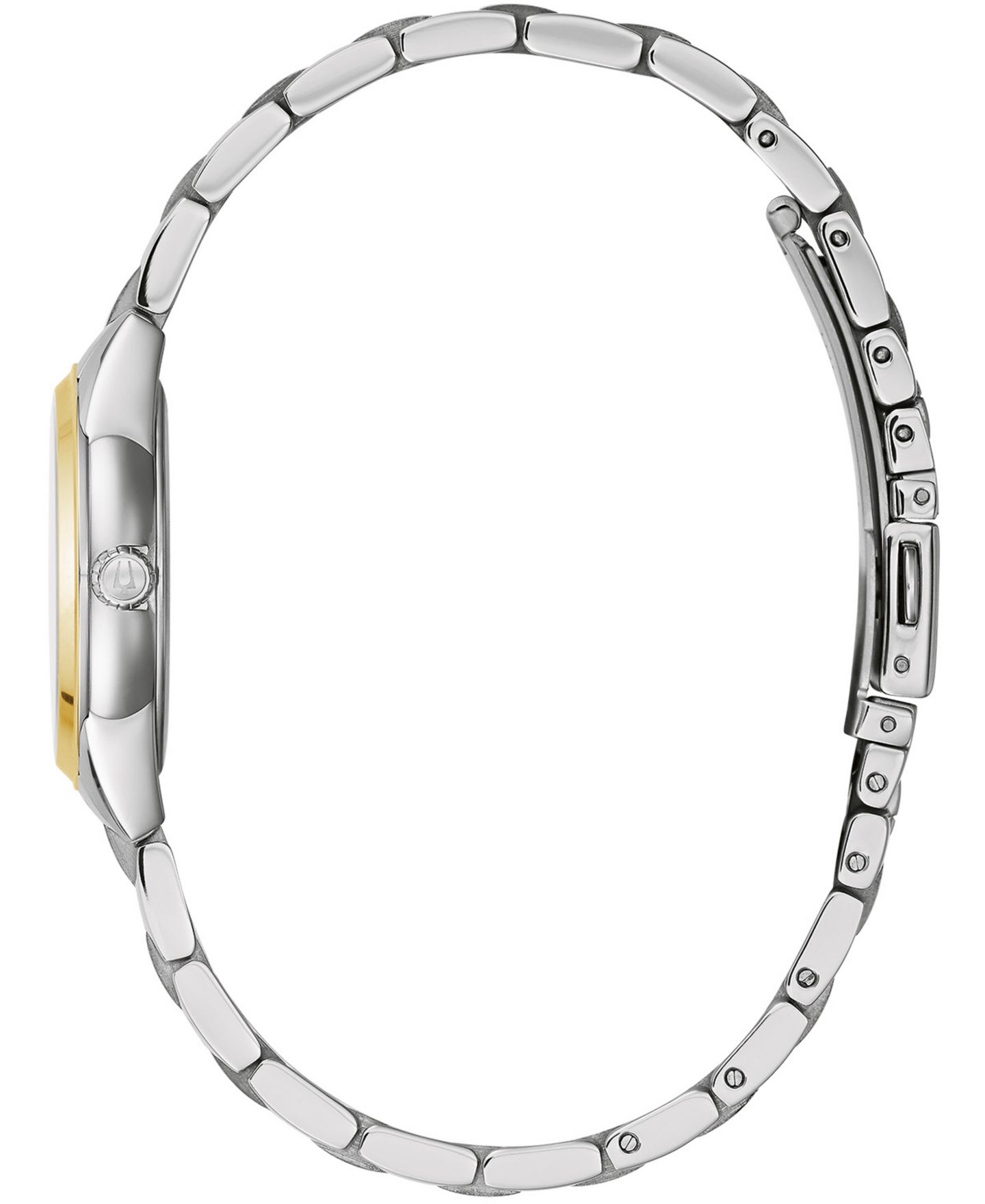 Женские часы Bulova Sutton Two-Tone Stainless Steel Bracelet Watch 28mm — фото 5