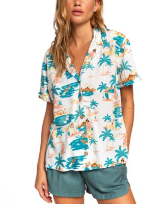 Roxy - Juniors' Remind To Forget Printed Shirt