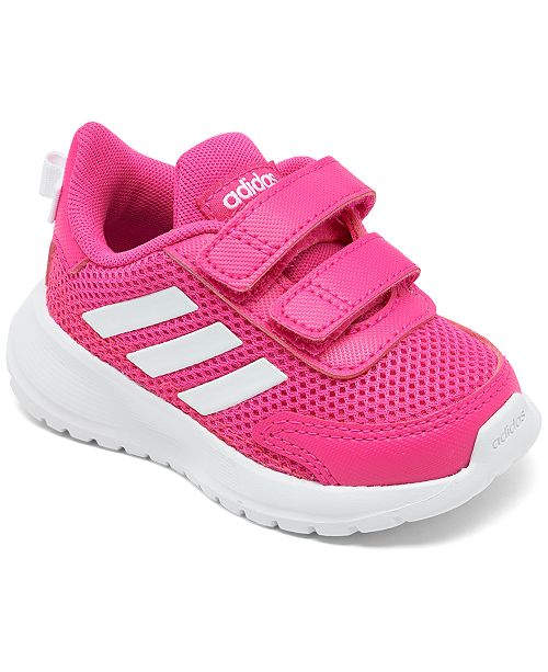 Adidas Toddler Girls Tensor Stay Put Closure Casual Athletic Sneakers From Finish Line Reviews Finish Line Athletic Shoes Kids Macy S