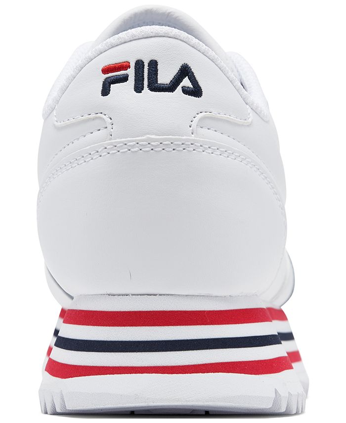 Fila Women's Orbit Zeppa Low Platform Casual Sneakers from Finish Line ...