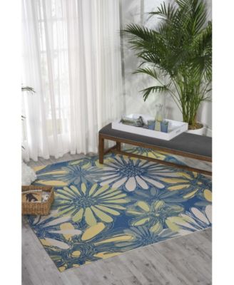 Backyard BAC022 7'9" x 10'10" Outdoor Area Rug