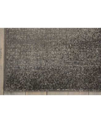 Samuel SAM04 Gray 3'10" x 5'10" Area Rug