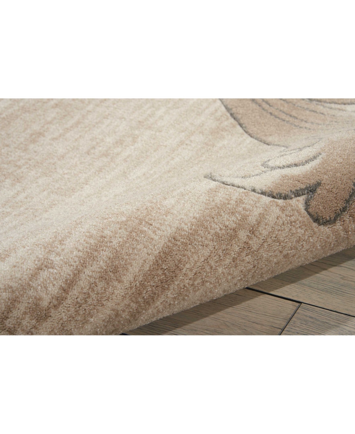 Long Street Looms Samuel SAM05 Mocha 9'3" x 12'9" Area Rug