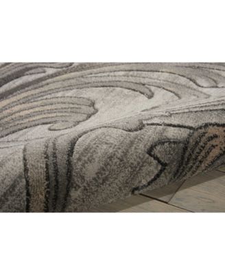 Samuel SAM05 Slate 3'10" x 5'10" Area Rug