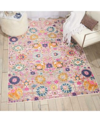 Zeal ZEA01 6'7" x 9'6" Area Rug
