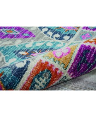 Zeal ZEA02 Multi 8' x 10' Area Rug