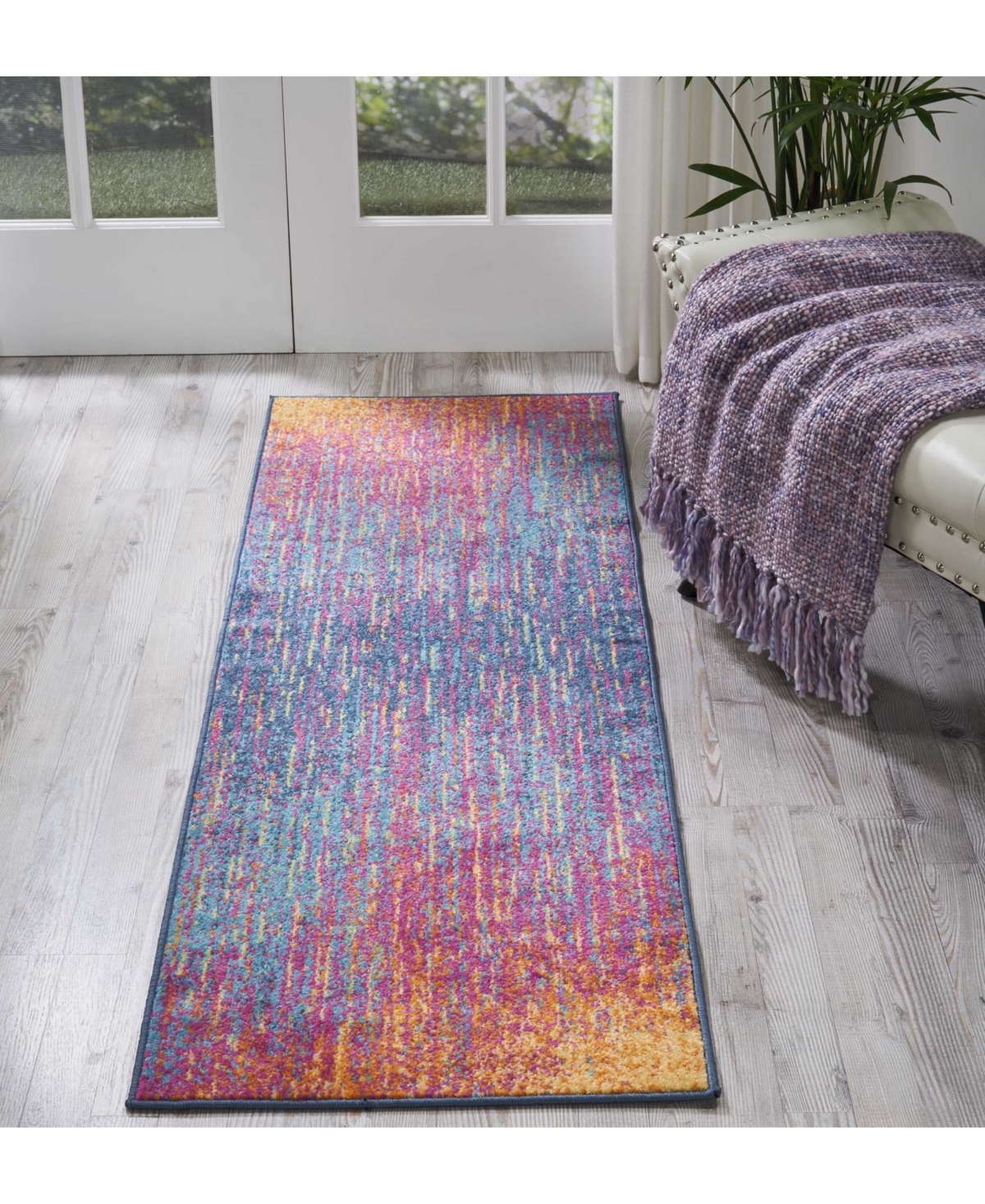 Long Street Looms Zeal ZEA09 Multi 1'10" x 6' Runner Rug