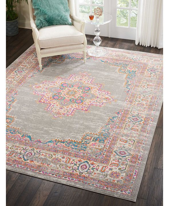 Long Street Looms Zeal ZEA03 Gray 8' x 10' Area Rug & Reviews Rugs