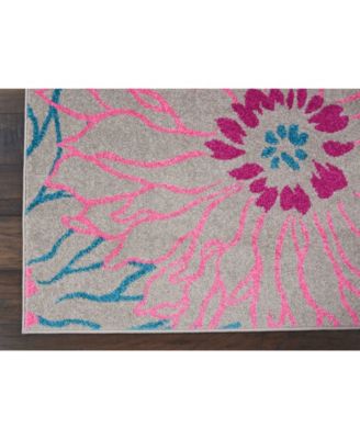 Zeal ZEA17 6'7" x 9'6" Area Rug