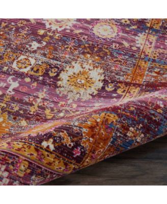 Era Tabriz ERA03 Red, Multi 4' x 6' Area Rug