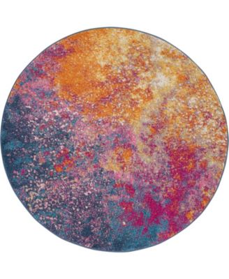 Passion PSN10 8' Round Area Rug