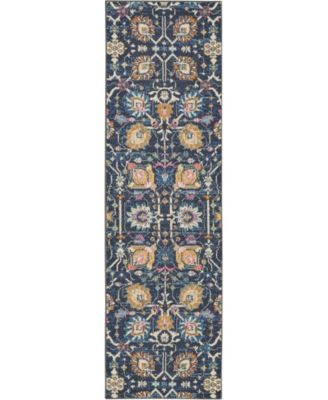 Passion PSN01 2'2" x 7'6" Runner Rug