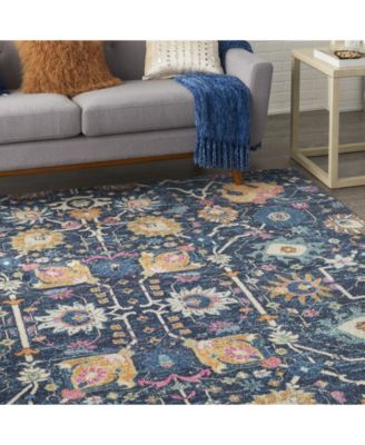 Zeal ZEA01 6'7" x 9'6" Area Rug