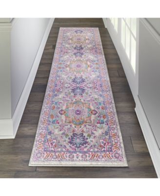 Zeal ZEA20 2'2" x 7'6" Runner Rug