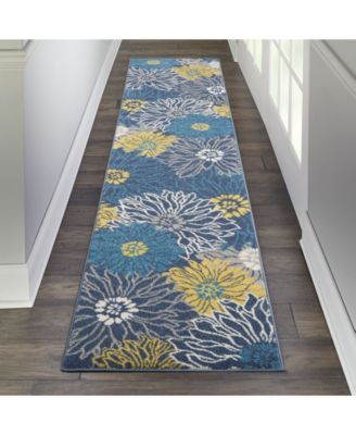 Zeal ZEA17 2'2" x 10' Runner Rug