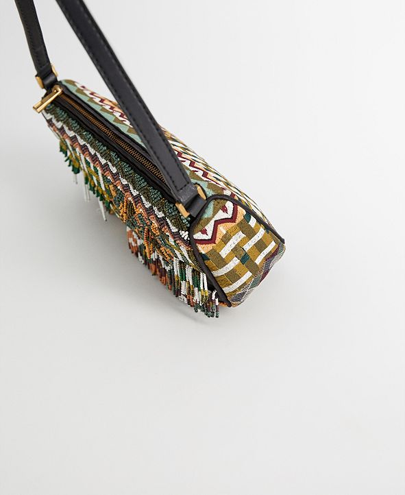 beaded baguette bag