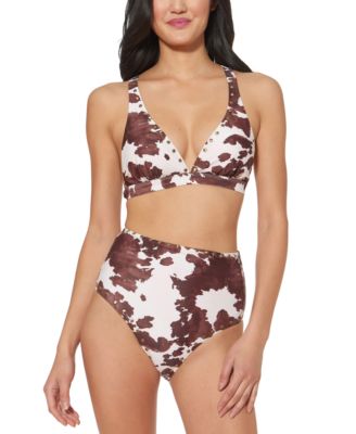 cow print swimsuit