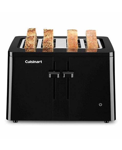 Cuisinart Cpt T40 4 Slice Touchscreen Toaster Reviews Small Appliances Kitchen Macy S
