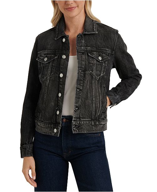 Lucky Brand Tomboy Trucker Jacket Reviews Jackets Blazers