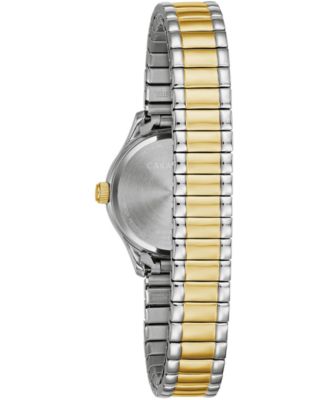 Women's Two-Tone Stainless Steel Expansion Bracelet Watch 24mm