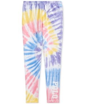 Big Girls Tie-dye Stretch Jersey Legging Pants