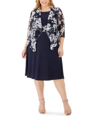 plus size midi