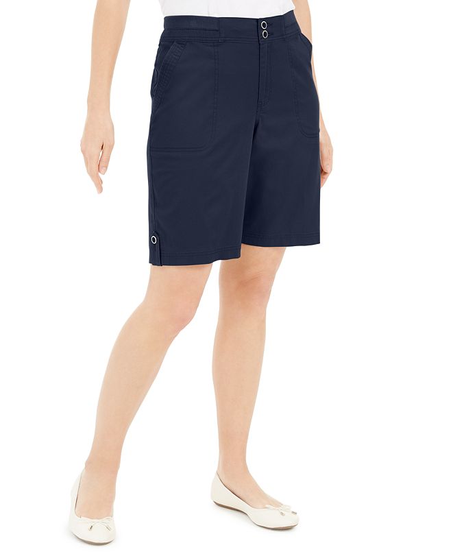 Karen Scott Bermuda Shorts, Created for Macy's & Reviews Shorts
