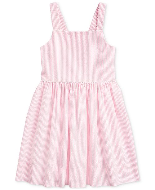 Polo Ralph Lauren Little Girls Cotton Seersucker Dress Reviews