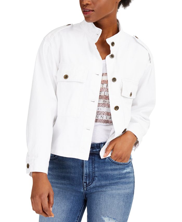 Macy's on sale military jacket