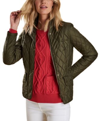 womens barbour puffer jacket