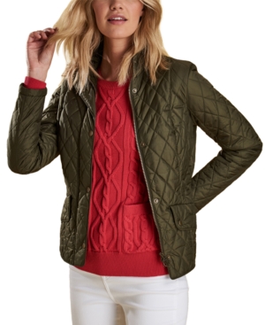 BARBOUR FLYWEIGHT CAVALRY QUILTED JACKET