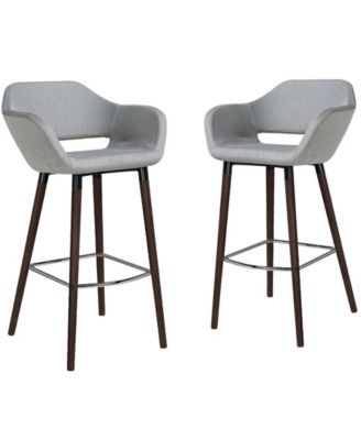 Glamour Home Set Of 2 Adel Modern Fabric Bar Stool With Beech Legs Macy S   16747394 Fpx.tif