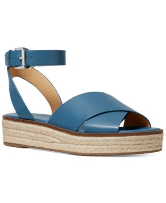 michael kors sandals purple