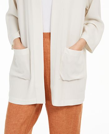 Eileen fisher silk kimono sale jacket