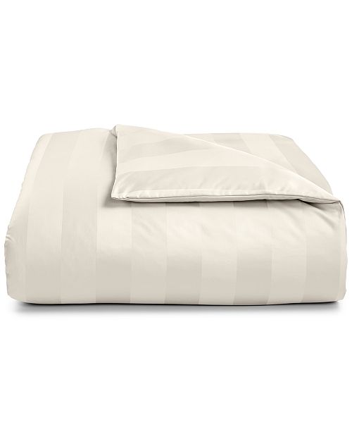 Charter Club Stripe Twin Duvet Cover 100 Supima Cotton 550