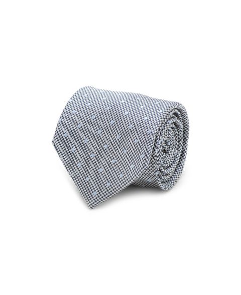 Мужские галстуки Ox & Bull Trading Co. Dotted Herringbone Silk Tie, цвет: Серый