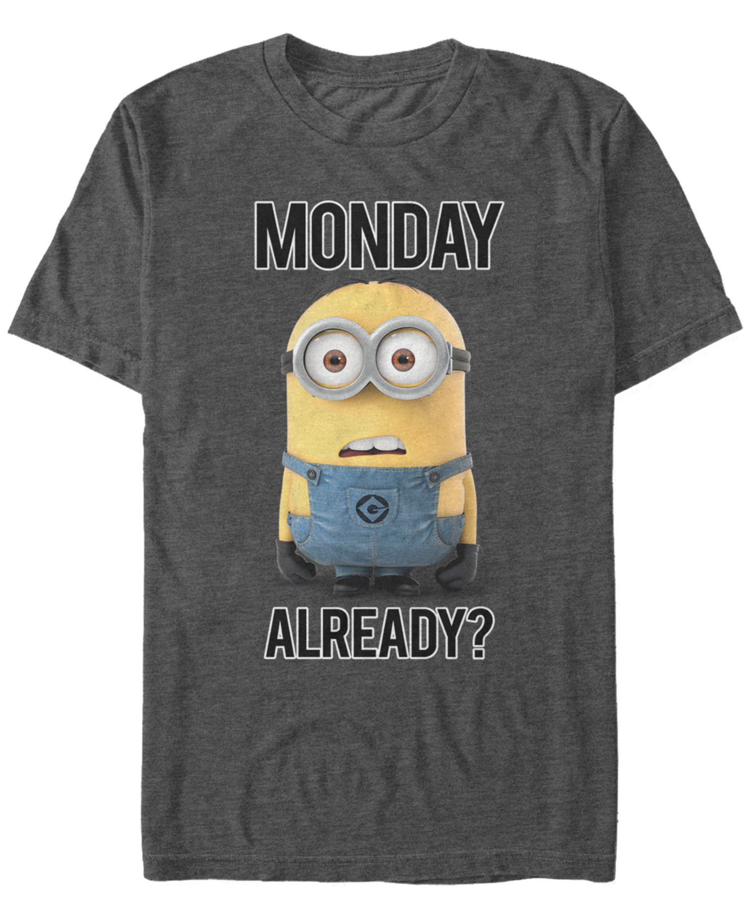 Minions Men's Bob Monday Already Short Sleeve T-Shirt