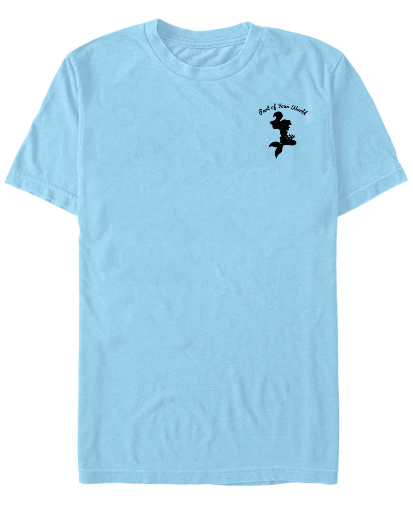 Мужская футболка Fifth Sun Mermaid World Short Sleeve Crew, цвет: Светлый синий — фото 1