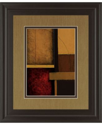 Shop Classy Art Gateways By Patrick St. Germain Framed Print Wall Art Collection In Red
