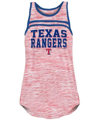 5th & Ocean Texas Rangers Women's Space Dye Raglan Shirt - Macy's