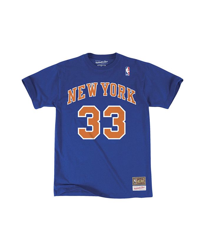 -XXL Patrick Ewing Trikot New York Knicks blaues Basketball-Tanktop S 