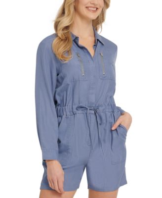 romper dress jeans
