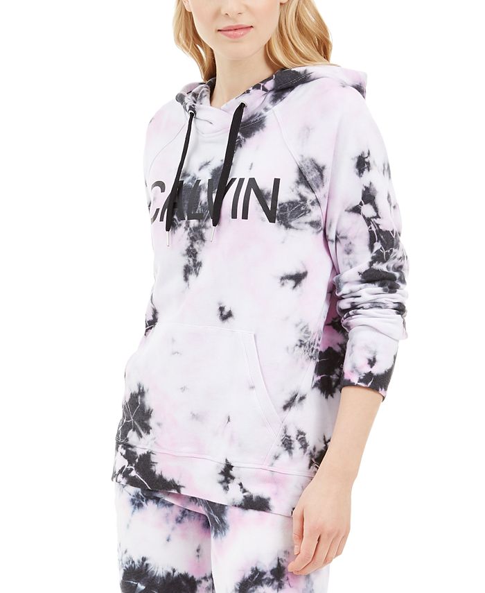 calvin klein tie dye sweatpants