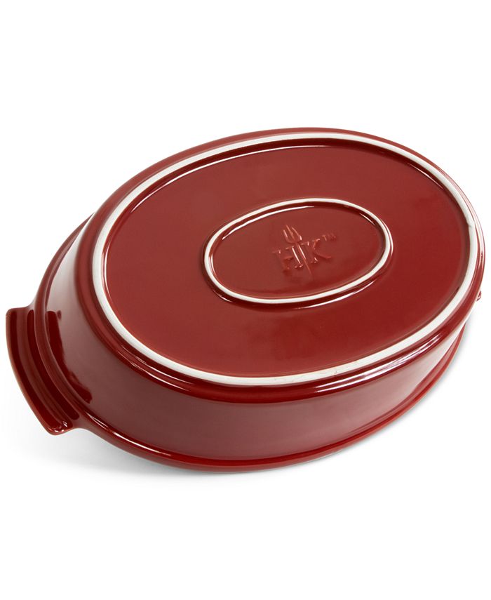 Hell's Kitchen 3.5Qt. Oval Covered Casserole Macy's