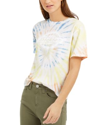 Dickies - Cotton Tomboy Tie-Dyed Logo Graphic T-Shirt