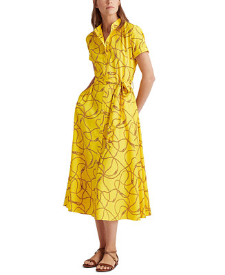 Lauren Ralph Lauren Luxe Fit-And-Flare Dress - Macy's