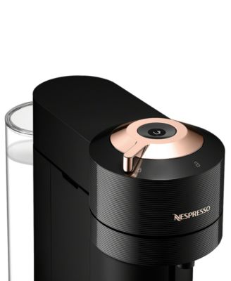 Vertuo Next Premium Coffee and Espresso Machine by De'Longhi in Black Rose Gold